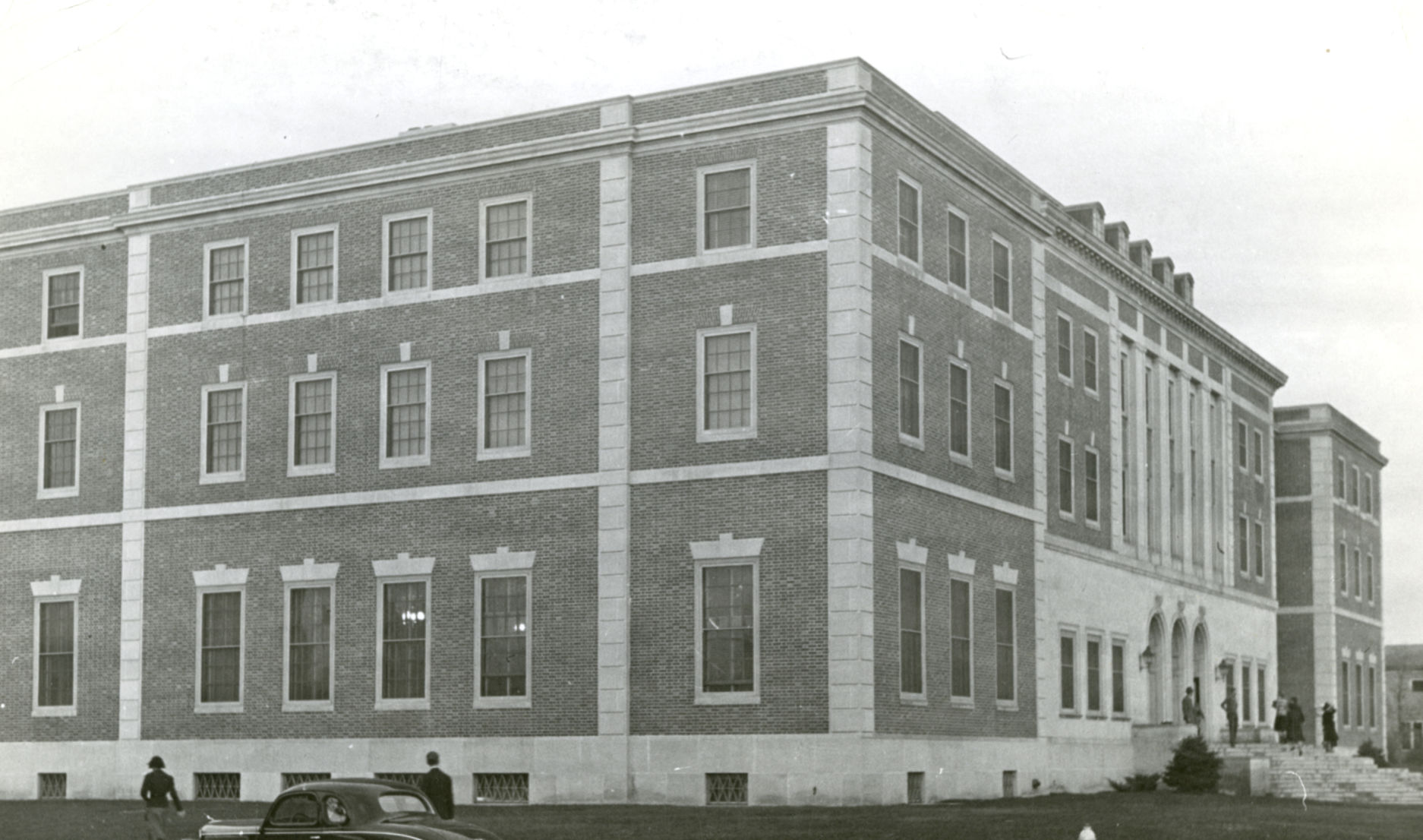 Nebraska Union, west side -- 1938